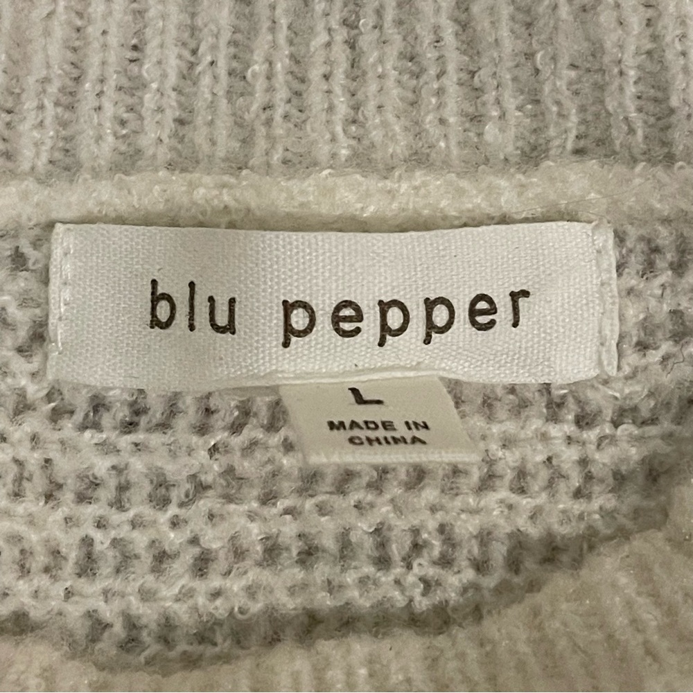 Anthro Blu Pepper Colorblock Sweater Dress - Picture 6 of 11